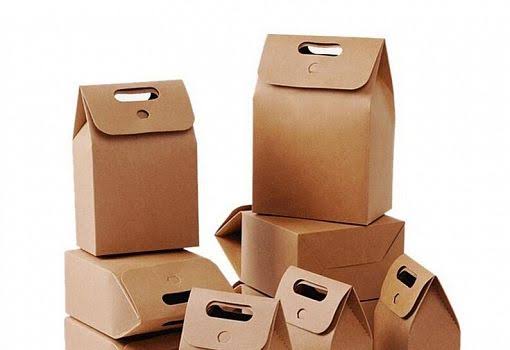Packaging production line manufacturing cardboard boxes