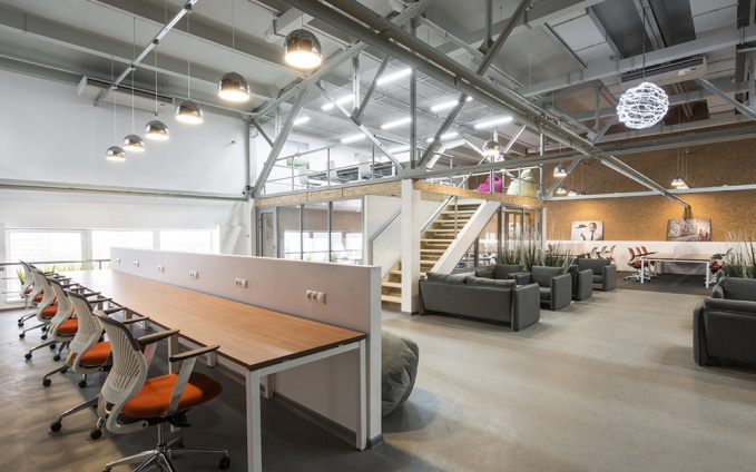 Coworking services and office types